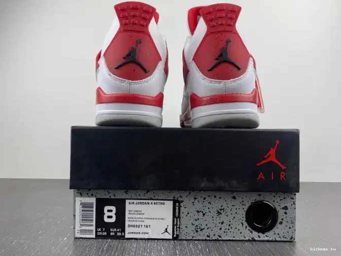 Rep Jordan 4 Cement Air Red DH6927-161 0615